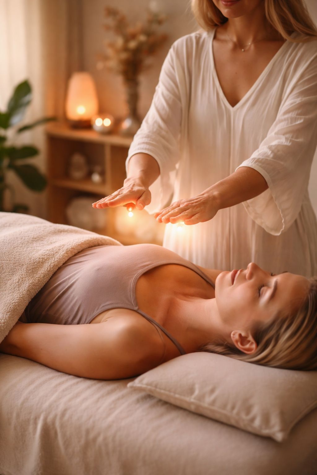 Quiet practice — a glimpse of a Reiki session